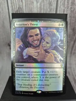Astarion's Thirst #114 Commander Legends: Battle for Baldur's Gate Foil Rare - Image 1