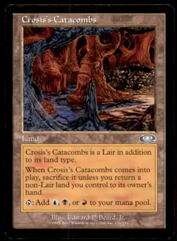 Crosis's Catacombs LP Light Play Planeshift MTG [10487] - Image 1