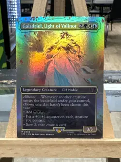 MTG *Galadriel, Light of Valinor Foil X1* (NM) Lord of the Rings Commander Magic - Image 1