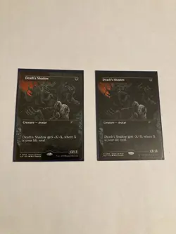 MTG Death's Shadow Secret Lair Showdown 0008 Regular Promo x2 - Image 1