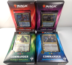 Magic the Gathering 2018 Commander 4 Deck Set English MTG New Factory Sealed - Image 1