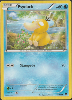 Psyduck 16/122 2016 XY BREAKpoint Regular Common - Image 1