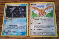 12 Card Pokemon Card Lot Fire Red Leaf Green 2 - Non Holo Rares & 9 Reverse Holo - Image 1