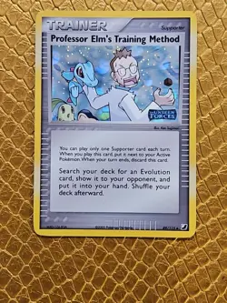 PROFESSOR ELM'S Training Method POKEMON Unseen Forces Holo Trading Card 89/115 - Image 1