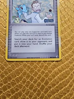 PROFESSOR ELM'S Training Method POKEMON Unseen Forces Holo Trading Card 89/115 - Image 3