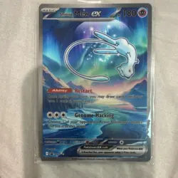 Pokemon Shining Mew ex Ability Holo 151/165 180 HP Set 151 2023 Card - Image 1