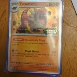 Pokemon TCG - Tyrantrum Promo - MEP EN 066 - Stage 2 - 180 HP - Stamped Holo - Image 1