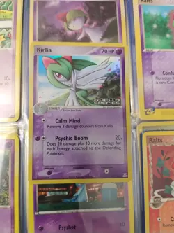 Pokemon Card/Tarjeta Kirlia Reverse-Holographic Card DELTA Species Series - Image 1