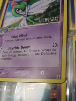 Pokemon Card/Tarjeta Kirlia Reverse-Holographic Card DELTA Species Series - Image 4