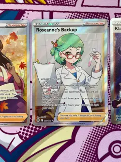 Pokemon TCG - Full Art Trainer BUNDLE (x3) - w/ Furisode Girl 190/195 - NM/M - Image 3
