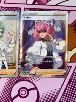 Pokemon TCG - Full Art Trainer BUNDLE (x3) - w/ Furisode Girl 190/195 - NM/M - Image 4