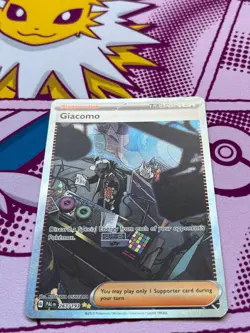 Pokemon TCG - Giacomo 267/193 - Paldea Evolved - Special Illustration Rare – NM - Image 4