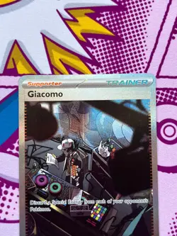 Pokemon TCG - Giacomo 267/193 - Paldea Evolved - Special Illustration Rare – NM - Image 5