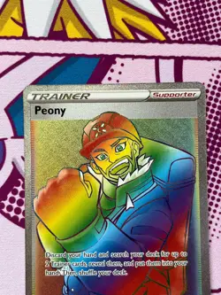 Pokemon TCG - Peony 220/198 - Chilling Reign - Hyper Rare - Trainer - NM - Image 2