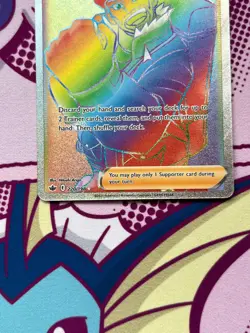 Pokemon TCG - Peony 220/198 - Chilling Reign - Hyper Rare - Trainer - NM - Image 3