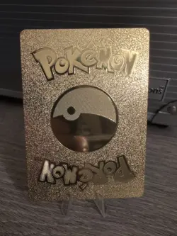 Pikachu Cosplay Ash Satoshi Gold Foil Pokemon Card Doujin 2023 READ! PICS! Anime - Image 3