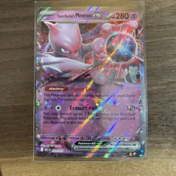 Pokemon Team Rocket's Mewtwo ex 079/217 ASC Holo Full Art Star 2026 - Image 1