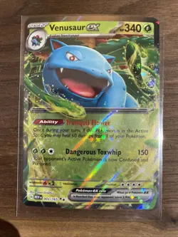 Venusaur EX # 003/165 | Pokemon TCG - 2023 Scarlet & Violet 151 | NM - Image 1