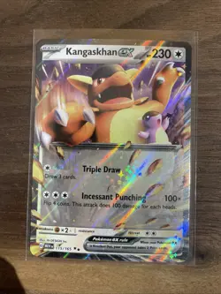 Pokemon Kangaskhan ex 115/165 Sv: Scarlet & Violet 151 Holo EN - Image 1