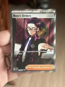 Boss’s Orders 256/217 - Pokemon TCG - Ascended Heroes Ultra Rare Holo NM - Image 1