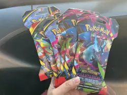 Pokemon TCG Mega Evolution Phantasmal Flames Sleeved Booster Pack - Image 1