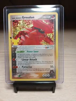 2021 Pokemon SWSH Celebrations Team Magma's Groudon Classic Collection #9/95 - Image 1
