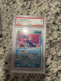 Pokemon Salamence ex Dragon Frontiers 98/101 EX Holo Ultra Rare PSA 2006 - Image 1