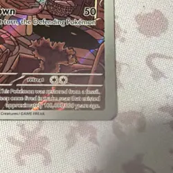 Lileep 145/142 Pokemon TCG Stellar Crown Illustration Rare Full Art Holo - Image 4