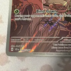 Lileep 145/142 Pokemon TCG Stellar Crown Illustration Rare Full Art Holo - Image 5