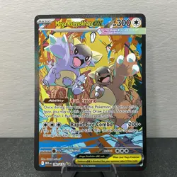 Pokemon TCG Mega Kangaskhan EX 182/132 Holo Rare ME01 Mega Evolution - Image 1