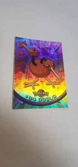 2000 Topps Pokemon TV Animation Edition Series 2 Foil #84 Doduo - Image 2