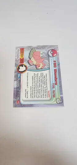 Pokemon Topps Tv Animation Edition Series 2 Slowbro #80 Foil Blue Logo 2000 - Image 3