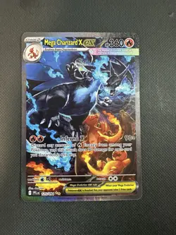 Pokemon Mega Charizard X ex Special Illustration Rare Phantasmal Flames 125/094 - Image 1
