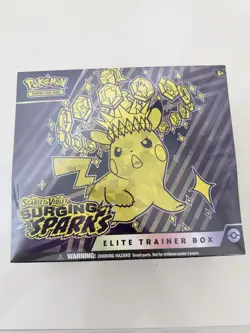 Pokemon TCG Surging Sparks ETB Factory Sealed - Image 1