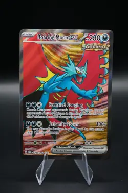 Roaring Moon ex 229/182 SV04: Paradox Rift- Pokemon NM - Image 1
