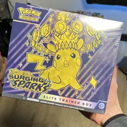 Pokemon Scarlet & Violet Surging Sparks Elite Trainer Box Pikachu - Image 1