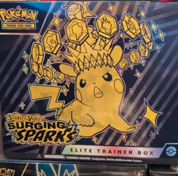 Pokemon TCG Scarlet & Violet Surging Sparks Elite Trainer Box Pikachu - Image 1