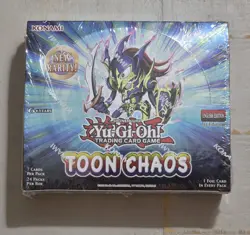 Yu-Gi-Oh! TCG Toon Chaos 1st Edition Booster Box 24 Packs New Factory Sealed - Image 1