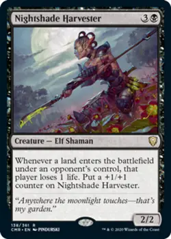 x1 Nightshade Harvester - Foil R MTG Commander Legends M/NM, English - Image 1