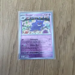 Gengar Scarlet & Violet 151 Reverse Holo Card 94/165 Near Mint - Image 1
