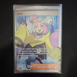 Iono Trainer SVP 124 Scarlet & Violet Promo Card SEALED Pokemon TCG - Image 1