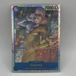 One Piece Card Game Memorial Collection INAZUMA SUPER RARE SR #EB01-022 ENGLISH - Image 1