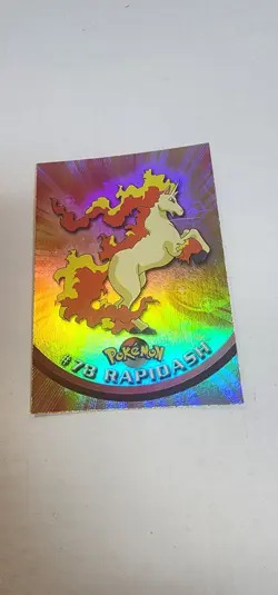 Rapidash #78 Topps Pokemon Card - Foil - Blue Logo - Image 1