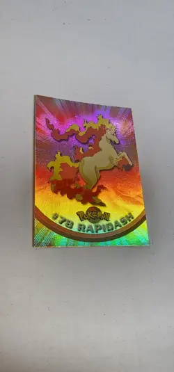 Rapidash #78 Topps Pokemon Card - Foil - Blue Logo - Image 2