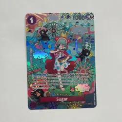 Bandai One Piece Card Game Sugar OP10-065 SP Special Holo Character Card - Image 1