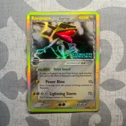 Rayquaza 13/113 EX Delta Species Pokemon Card Reverse Holo Rare Stamped HP - Image 1