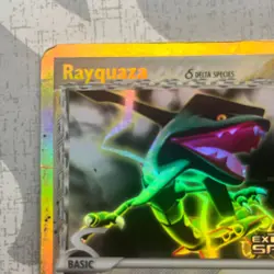Rayquaza 13/113 EX Delta Species Pokemon Card Reverse Holo Rare Stamped HP - Image 3