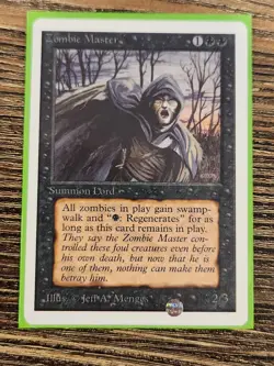 MTG Zombie Master Unlimited LP - Image 1