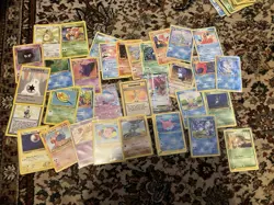 Big Pokemon Vintage Card Collection Lot Misprint Card Graded Card Cgc Old Cards - Image 4