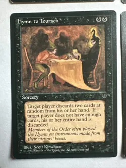 Hymn To Tourach X4 Fallen Empires LP Condition See Pics Front/back - Image 4